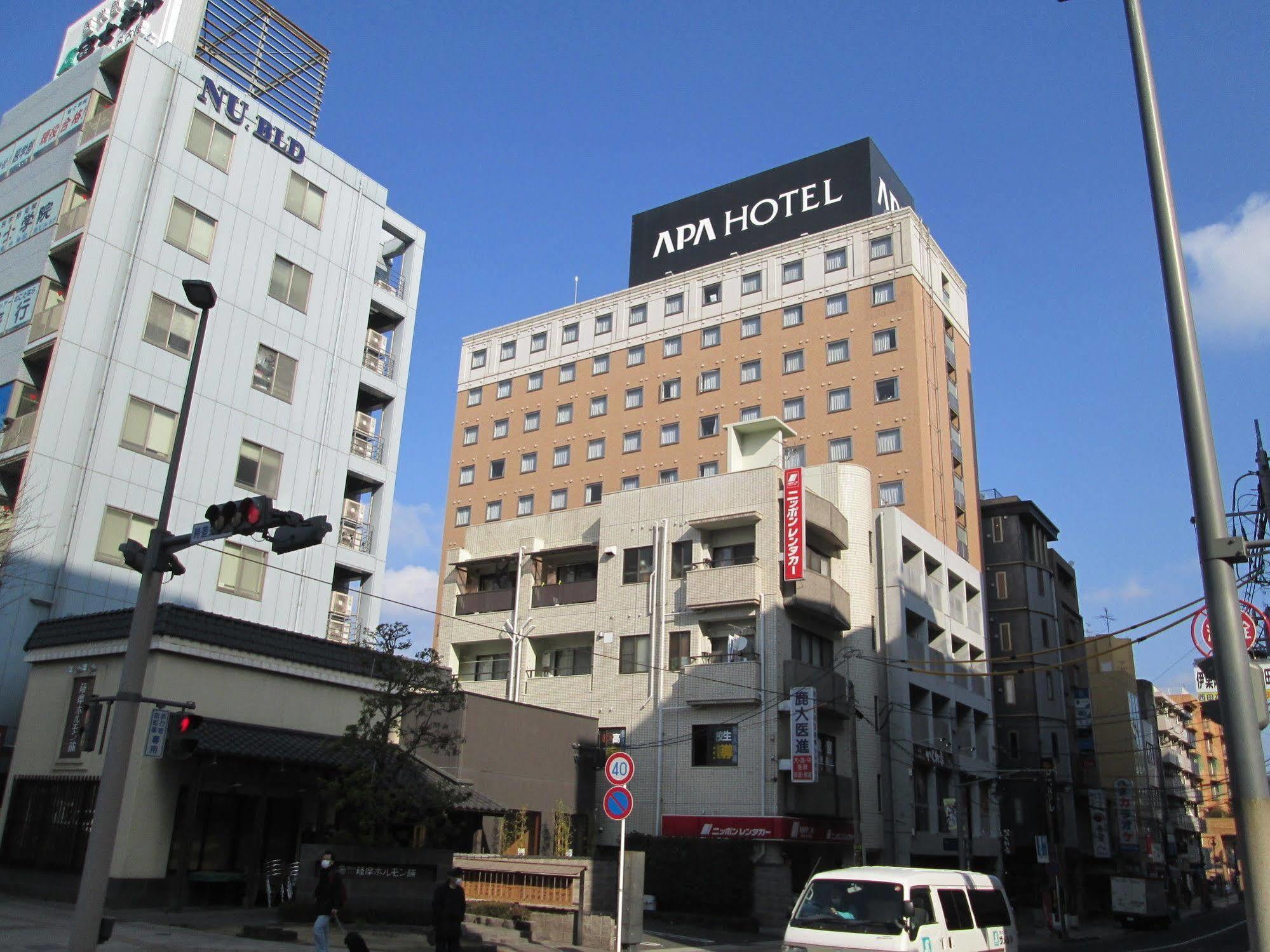 Apa Hotel Kagoshima Chuo Ekimae Exterior foto